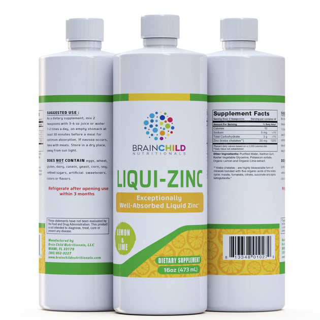 Zinc Daily Oral Spray, Natural Lemon & Lime - 50 ml. main image 0