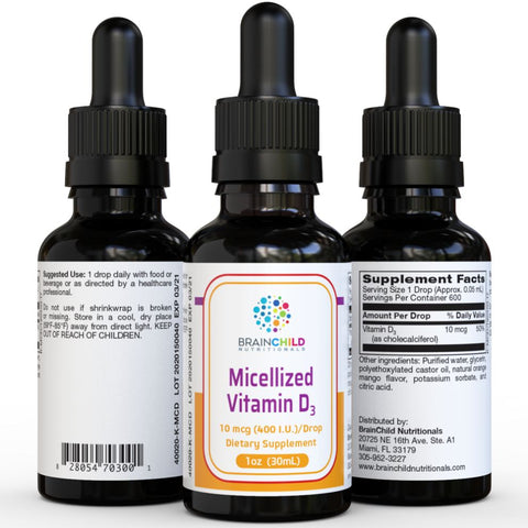 Micellized Liquid Vitamin D