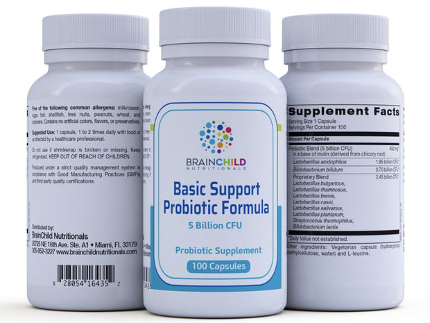 Basic Support Probiotic 100 Capsules